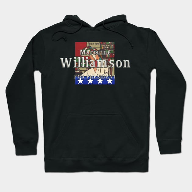 Marianne Williamson 2024 Hoodie by teepossible